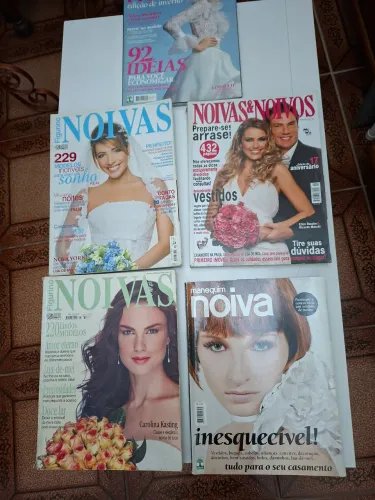 Revistas noivas diversas