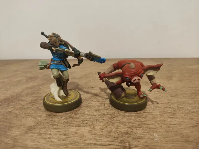 Amiibos Archer Link e Bokoblin Breath of The Wild