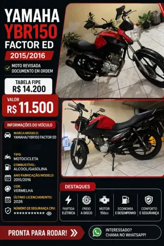 Moto top a venda