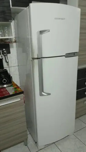 Geladeira Brastemp frost free com motor queimado