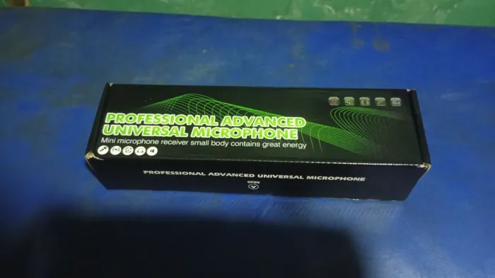 MICROFONE SEM FIO NOVO