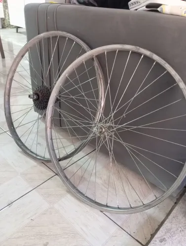 Par de rodas de bike aro 26