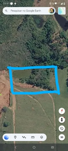 Vendo um terreno com meio hectare 