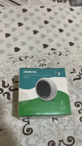 Sensor de Temperatura e Umidade Intelbras IST 1001 Smart Zigbee - Lacrado