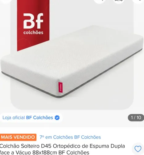 Vende-se Colchão Ortopédico