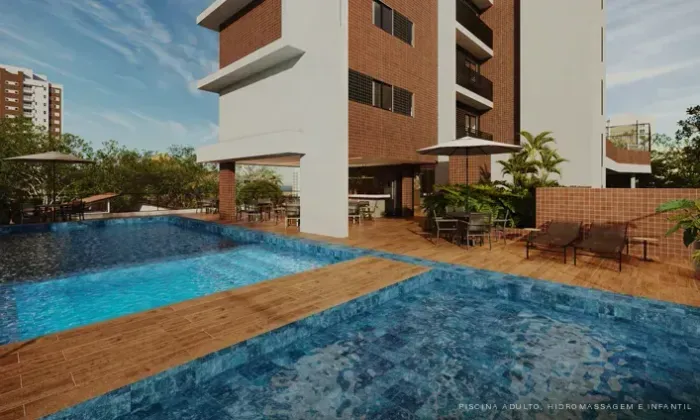 Apartamento para venda possui 52 metros quadrados com 2 quartos em Cordeiro - Recife - PE