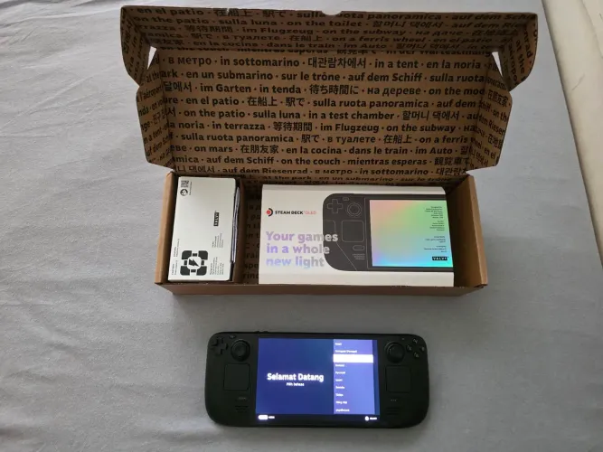 Steam Deck OLED 1TB Completo na Caixa