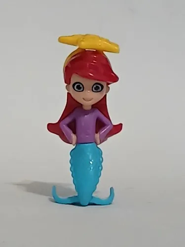 Brinquedo Kinder Ovo sereia azul e ruiva