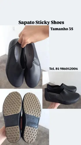 Sapato Cozinheiro Sticky Shoes - tamanho 35