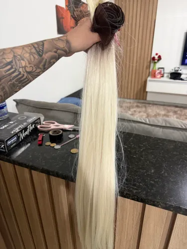 Mega hair fibra russa