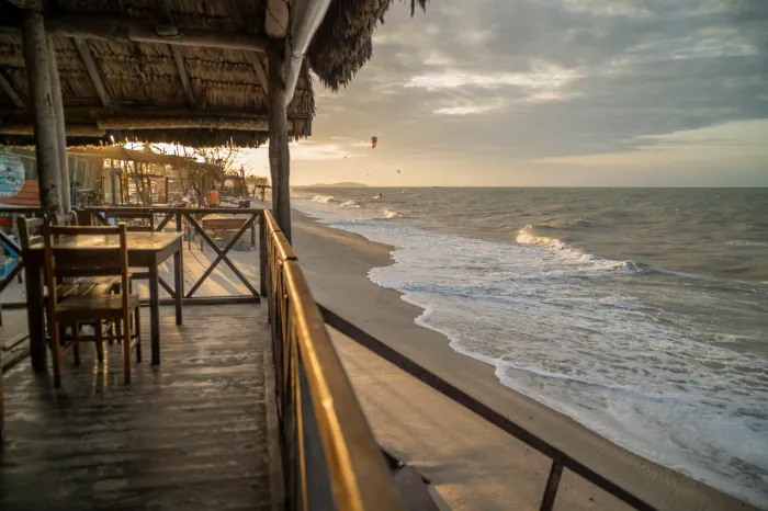 Restaurante na Praia do Préa - Jericoacoara 