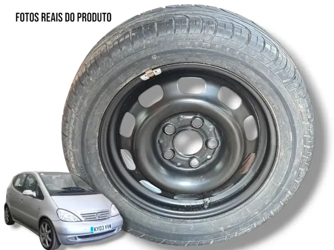 Estepe Mercedes Classe A160 1999 A 2005 195/55 Aro 15