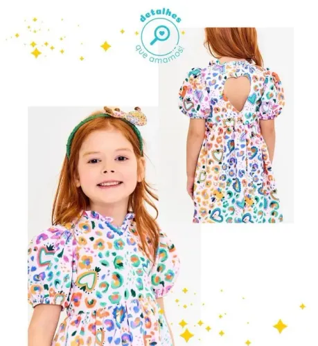 Vestido Alphabeto detalhe nas costas com etiqueta, NUMERAÇÃO 08