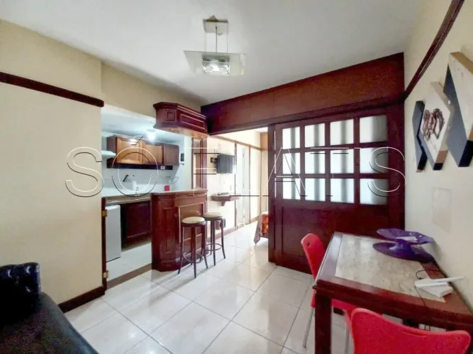 Flat como o melhor custo beneficio de São Paulo na região central disponível para locação.
