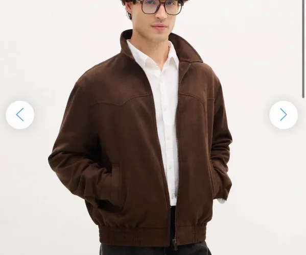 Jaqueta Marrom Masculina