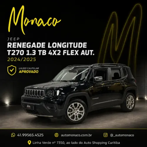 Jeep Renegade Long. T270 1.3 TB 4X2 Flex Aut. 2025