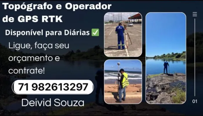 topografo para levantamentos e obras