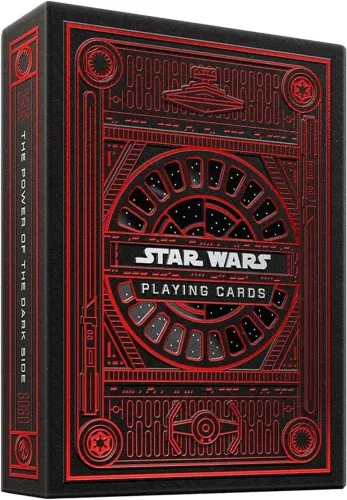 Baralho Star Wars - Dark Side Vermelho - Theory11 | Disney - Premium, oficial e importado