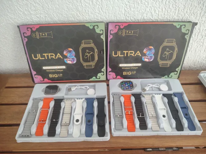 Smartwatch Ultra 7x1 novo