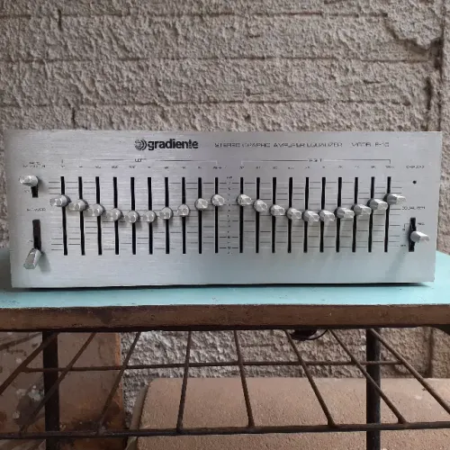 equalizador gradiente e1c troco p vintages marantz