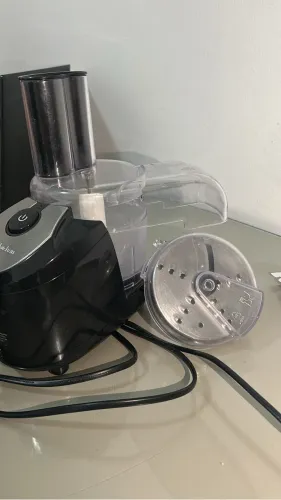 Mini processador de alimentos elétrico