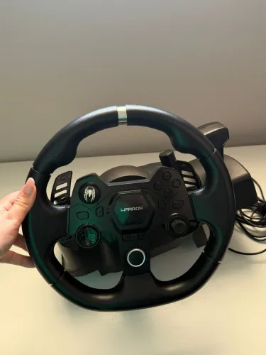 Volante Gamer Warrior Artaxes com Pedal
