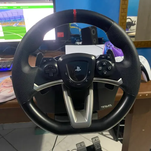 Volante Hori Wheel Apex com pedal