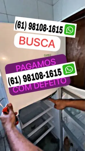 Geladeira com Defeito. com Defeito