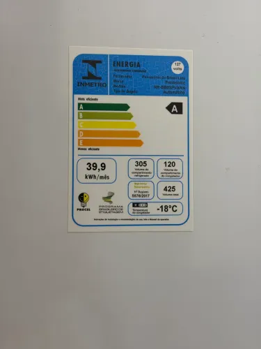 Geladeira Panasonic 