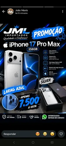 iPhone 17 pro Max