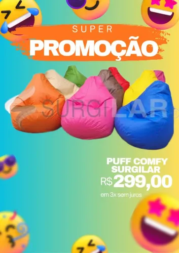 PUFF COMFY APROVEITE NESSE FIM DE MÊS!!