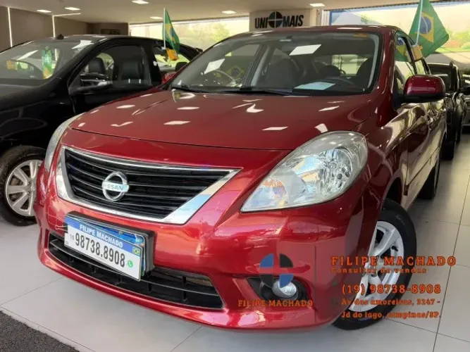 Nissan Versa SL 1.6 16V Flex Fuel 4P Mec. 2013