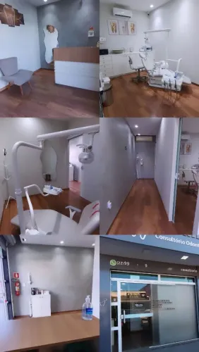 Espaço odontológico compartilhado para dentistas. 