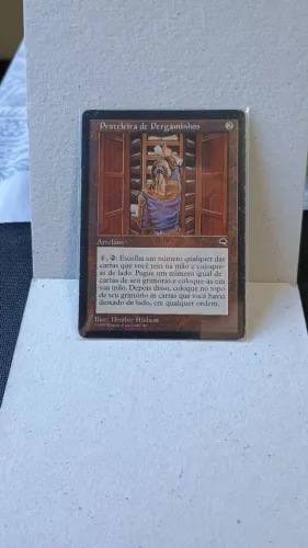 Card Magic The Gathering - Prateleira de bergaminhos (Scroll Rack) - Artefato