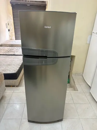 Geladeira inox Frost free , refrigerador 2 portas