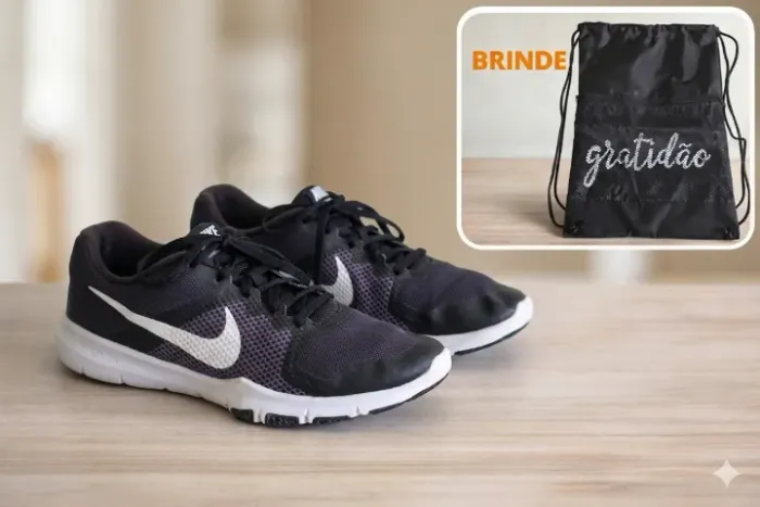 Tênis Nike Flex Control Tam 40 + Bolsa Nova de Brinde