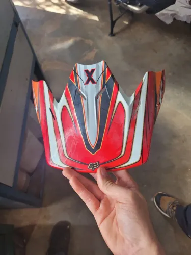 Pala de capacete Fox V3