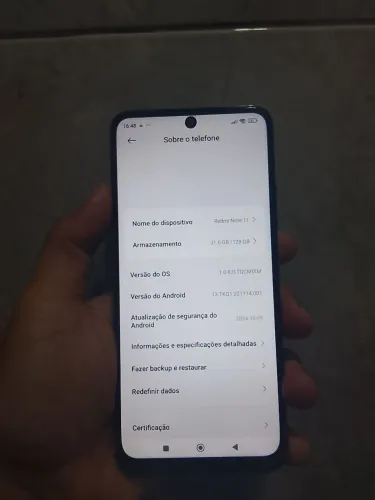 Xiomi Note 11 - 128gb