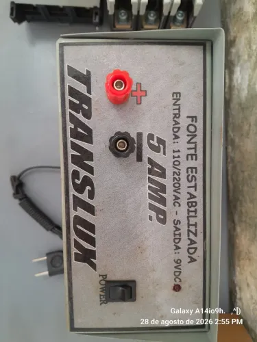 Fonte de 5AMP SAISA DE 9V