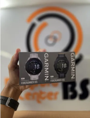 Relogio Garmin modelo 165 na cor Preto, Novo Lacrado Original, Garantia, Loja Física