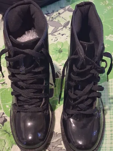 BOTA CANO CURTO KHAATA CONFORT ORIGINAL PRETA TAMANHO 33