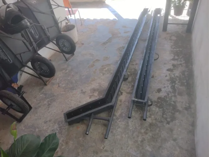 Forma de pré moldado para estaca