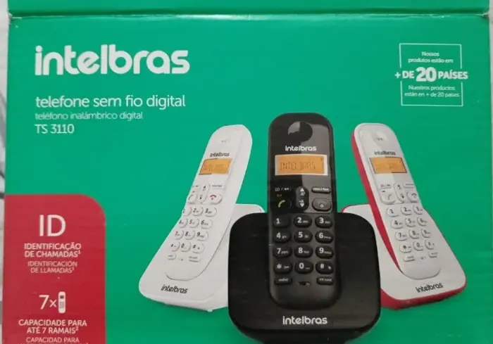Telefone sem fio digital TS3110