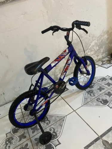 Bike aro 16 homem aranha 