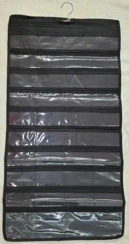 ORGANIZADOR DE JOIAS NOVO COM 80 BOLSOS