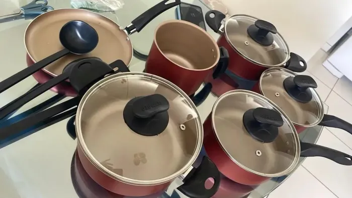 Kit de panelas 10 peças