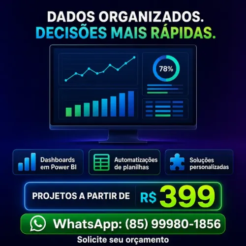 Automação de Planilhas e Relatórios em Power BI