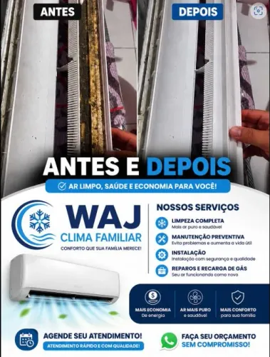 Manutenção e limpeza, ar-condicionado Splint ou ACJ