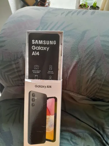 A14 5GB 128GB NA CAIXA COM NOTA FISCAL 500 REAIS * 
