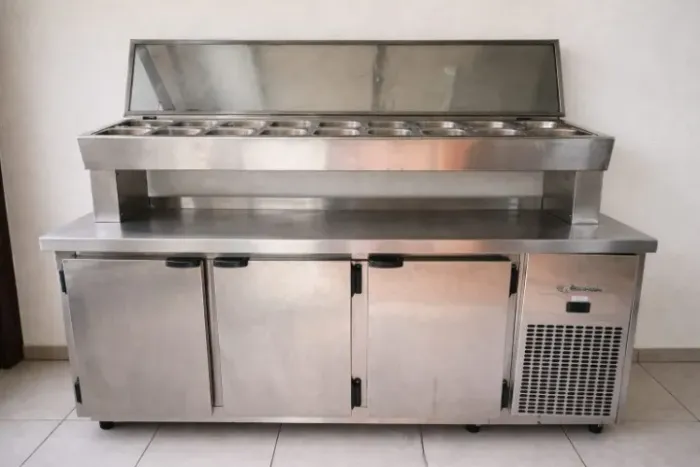 Condimentadora Inox 220V Com Tampa